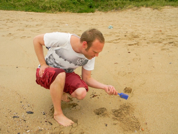 Playing in the sand (even at the age of 30+)